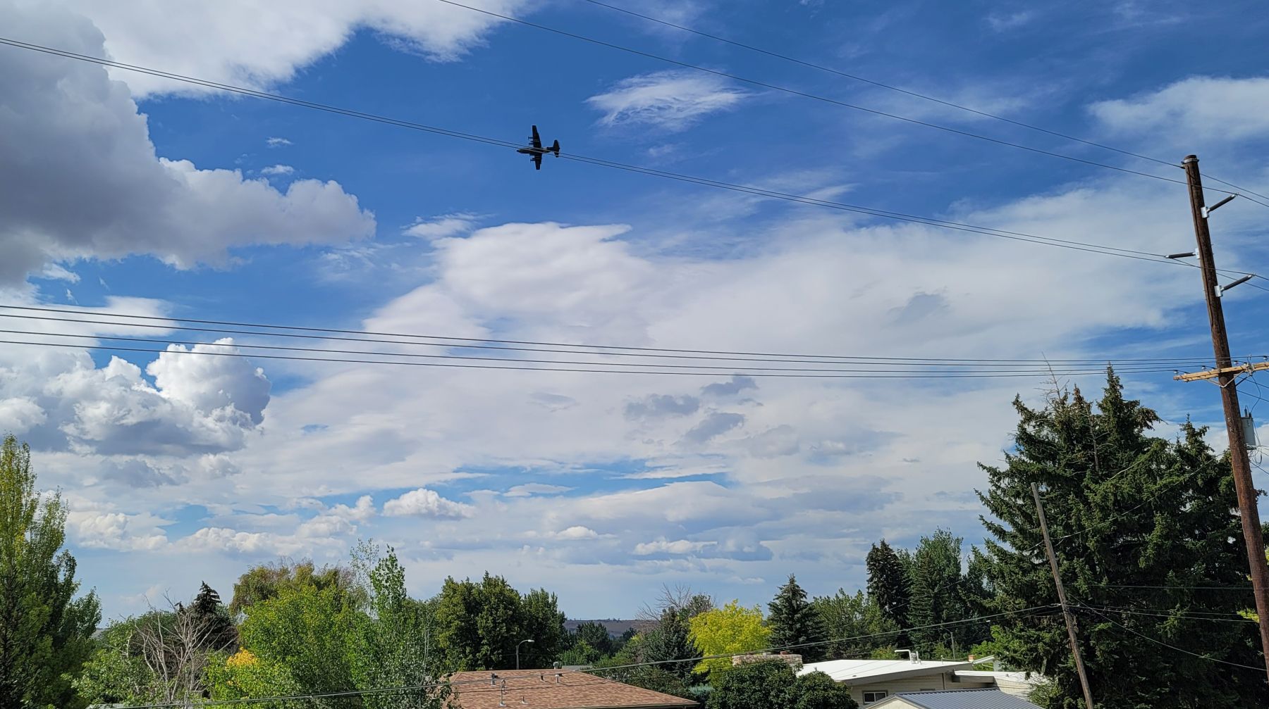 A Montana Air National Guard C-130